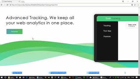 Web Design creating a Single page web Part 2 - Speed Code | HTML/CSS