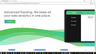 Web Design creating a Single page web Part 2 - Speed Code | HTML/CSS