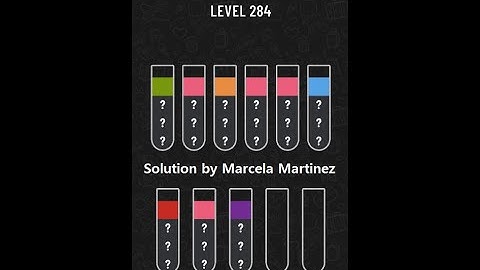 Water Sort Puzzle level 284 | Mobile Games
