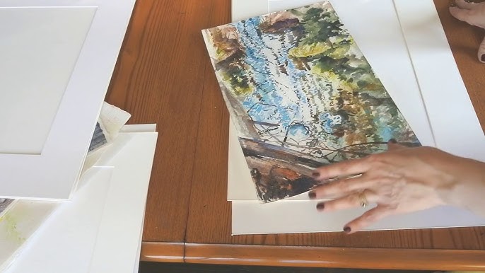 How To Mount a Watercolour Painting On A Wooden Cradle — Andrea England  Fine Art