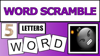 Scrambled Words Games | Jumbled Word Game | Guess the Word Game | Word Scramble | SW Scramble screenshot 5