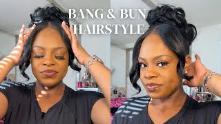 Vivica A Fox Bang and Ponytail - LBP-TOBI