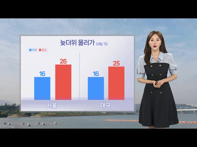 [날씨] 깊어 가는 가을…내일 '서울 26도' 낮 더위 물러가 / 연합뉴스TV (YonhapnewsTV)