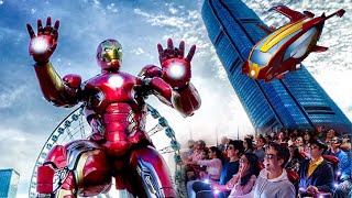 [4K] Iron Man Experience - Full Queue and Ride POV at Hong Kong Disneyland