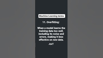 Machine learning terms 11. over fitting#education #machine  #ai #ailearning #aritificialintelligence