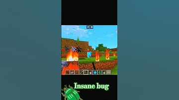 Insane bug🪲 #minecraft #youtube #gaming #bug