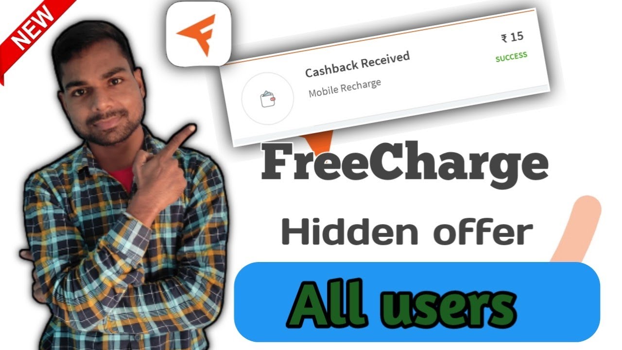 FreeCharge New Offer today|FreeCharge Unlimited Earning| FreeCharge New Promocode| Paytm wallet cash