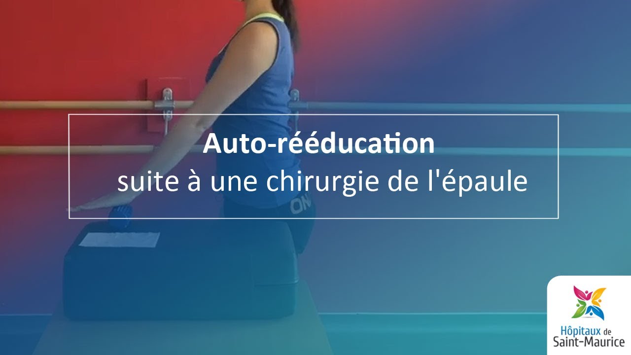 Auto-rééducation suite à une chirurgie de l'épaule