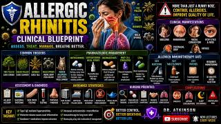 ALLERGIC RHINITIS: Hay Fever, Allergy Management & Nursing Care | Dr. Atkinson Nursing (MS2)