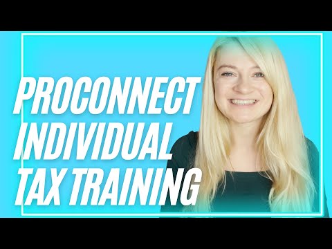 ProConnect Individual Tax Software Training - How to Prepare 1040 in ProConnect [2021]