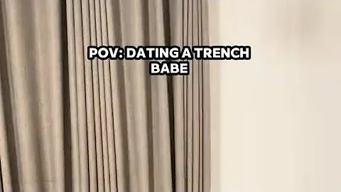 Trench babe brings home house help 😂😂😂, trench boy no won dull😂