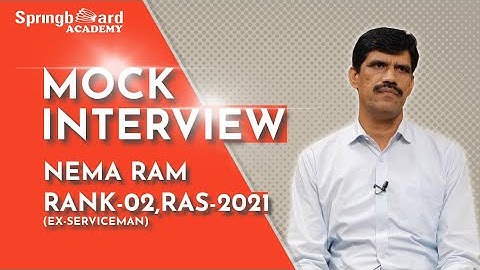 इटली के दूतावास से RAS बनने का सफर | Mr. Nema Ram | Rank-2 (Ex-Serviceman) | Classroom Student