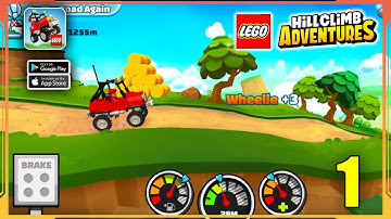 LEGO Hill Climb Adventures Gameplay Walkthrough Part 1 (Android, iOS)
