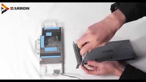 Barrow BS-NVG2080T-PA: Founders/Reference PCB RTX 2080Ti/2080 Water Block Installation Tutorial