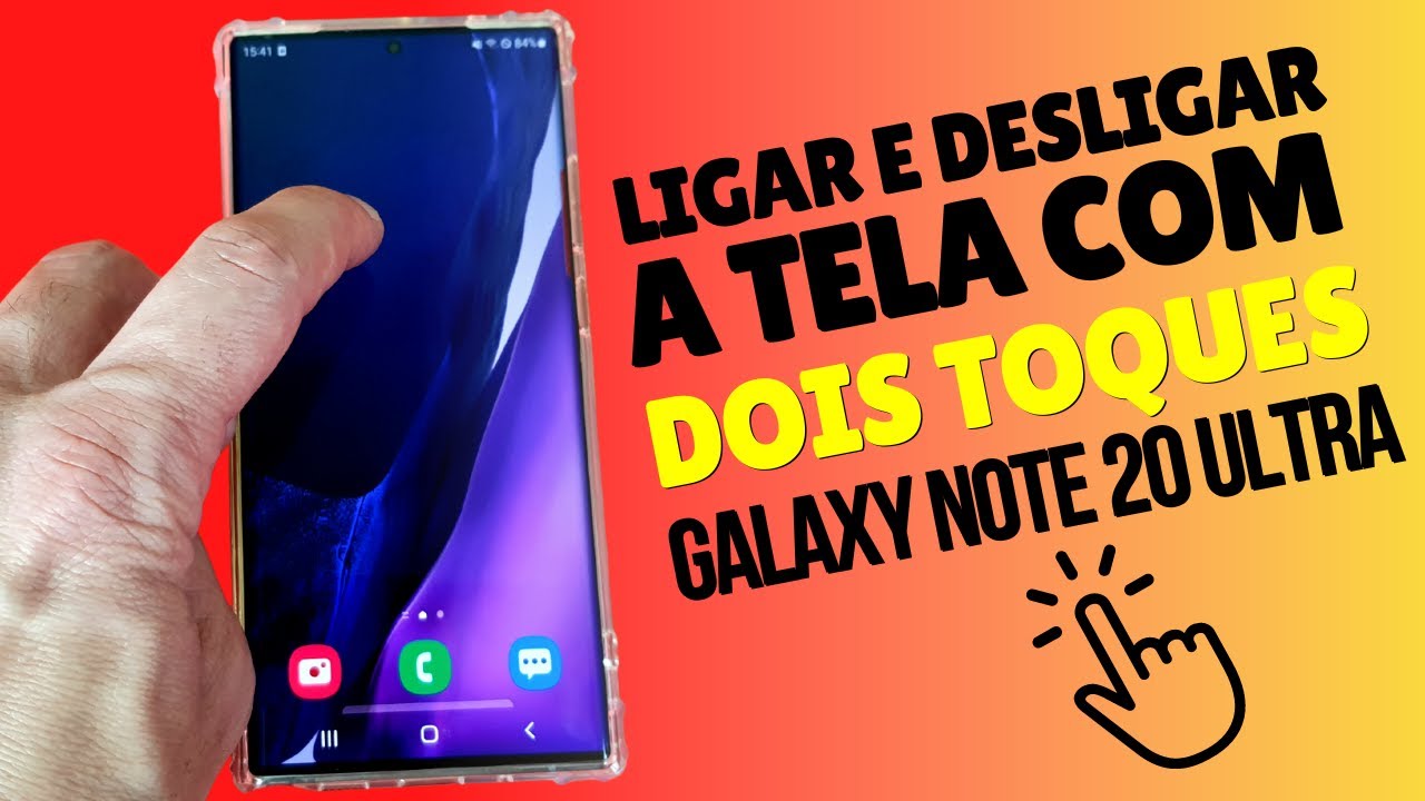 COMO LIGAR E DESLIGAR A TELA COM DOIS TOQUES NA TELA NO CELULAR SAMSUNG ...