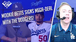 Reacting to the Mookie Betts $365 Million MEGA DEAL with the Dodgers!