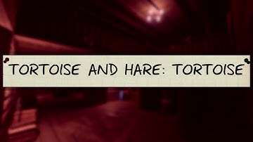 THE GHOST IS SO FAST! Tortoise And Hare: Tortoise Weekly Challenge