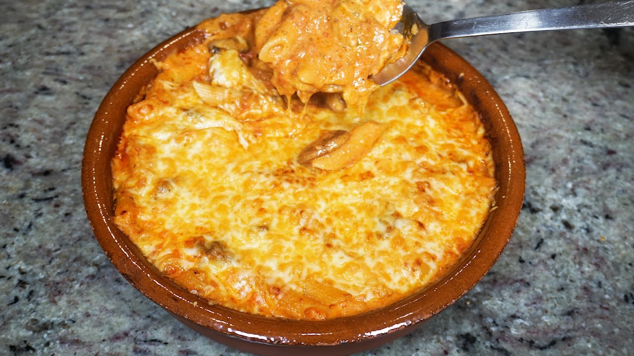 MACARRONES al horno estilo GINOS