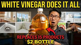 VINEGAR Complete Guide | Stop Buying Specialized Cleaners. $2 Bottle of White Vinegar Does It All