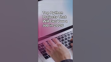 TOP 10 PYTHON PROJECTS THAT WILL GET YOU A JOB IN 2026🚀👩‍💻 #pythonlearning #pythonprogrammer #python