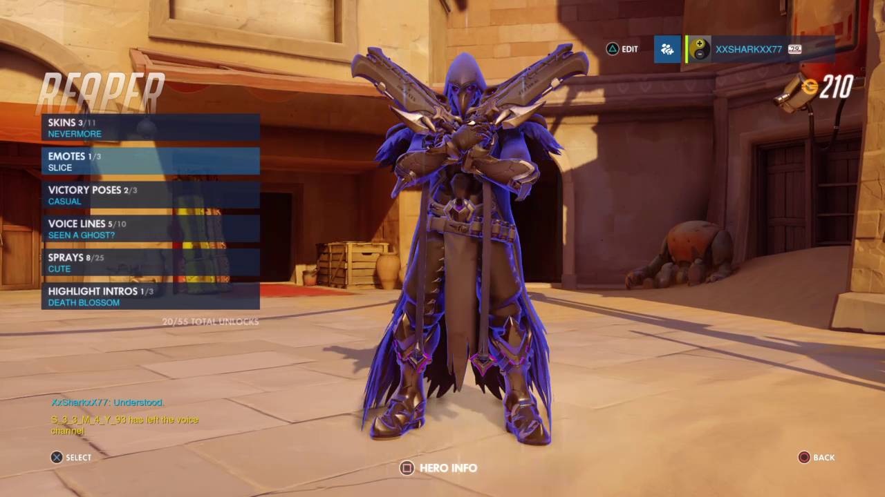 Overwatch ANOTHER REAPER COSTUME