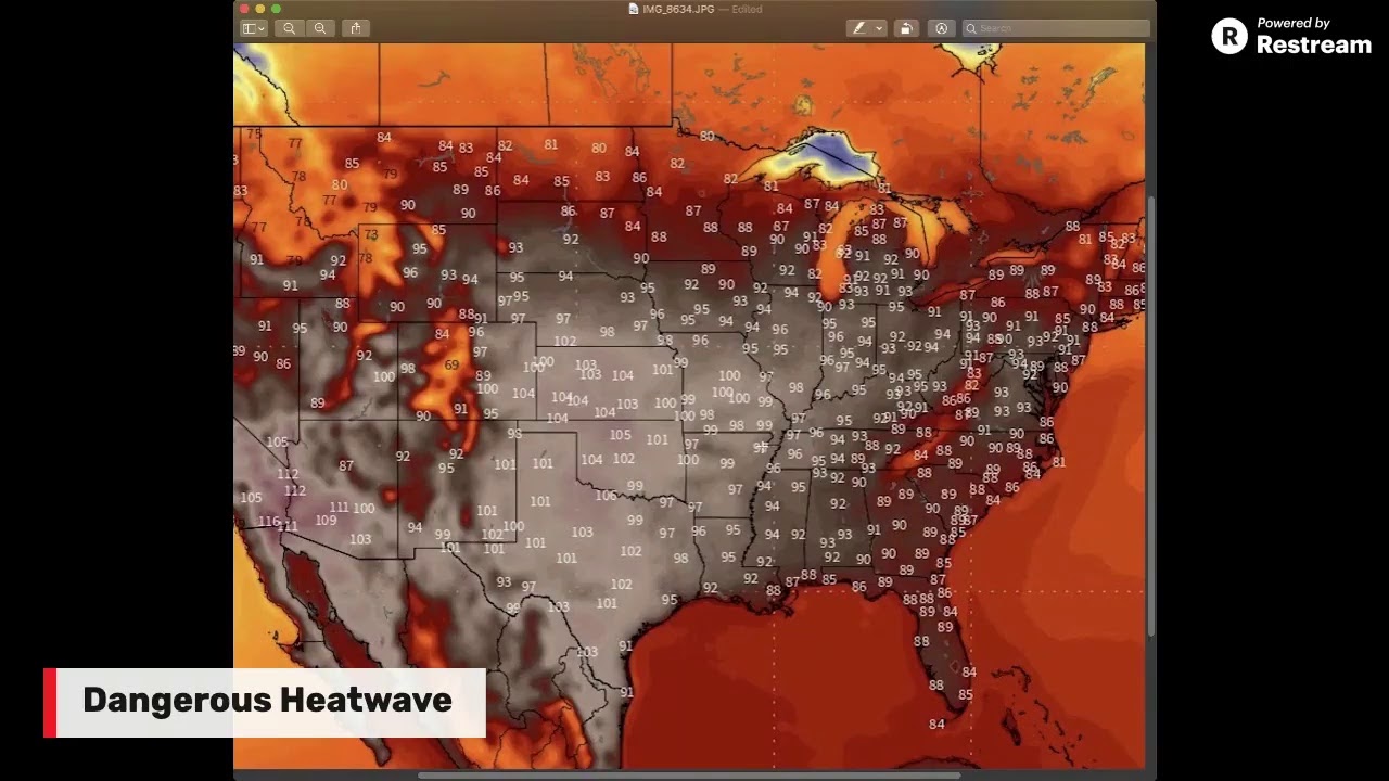 Dangerous Heat Wave This Weekend into Next Week!!! - YouTube