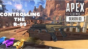 How To Control The R-99 On Controller / Warming Up Your Aim / Apex Legends Season 3