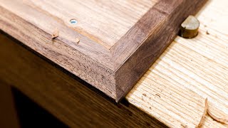 How to Lip and Inlay a Veneered Top | Shaker Table #13