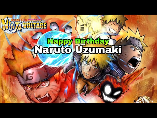 Naruto's birthday celebrated with a special promo video yesterday