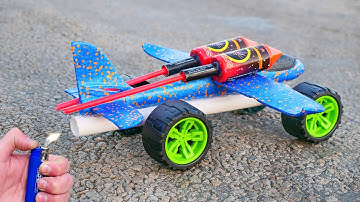 Experiment: Rocket powered Airplane!