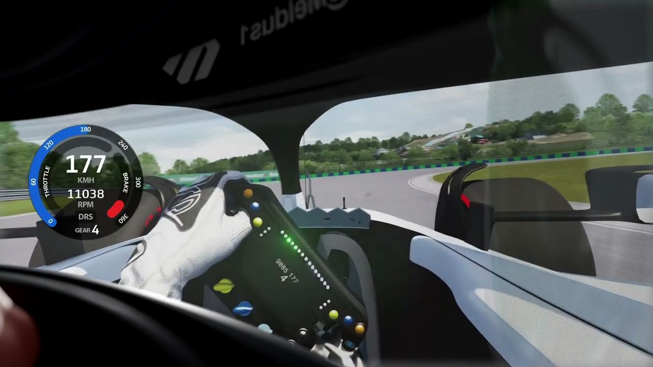 Testing a new free F1 mod at Hungaroring [Assetto Corsa]