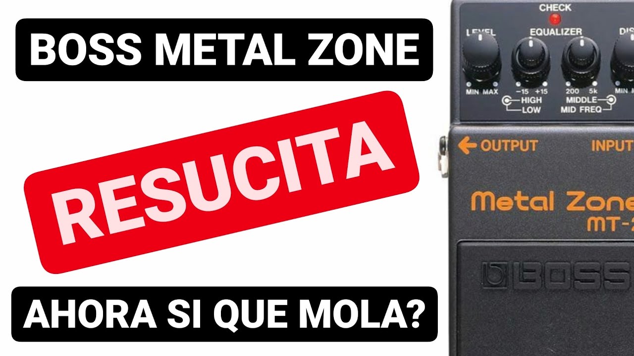 BOSS METAL ZONE MT-2 REVIEW ESPAÑOL - EL PEOR PEDAL DE DISTORSION