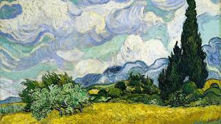 Van Gogh paintings | TV Screensaver | Calm Piano | No Ads