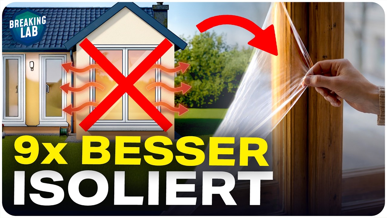 Neues Material schlägt Glas: So kannst du extrem viel Energie sparen