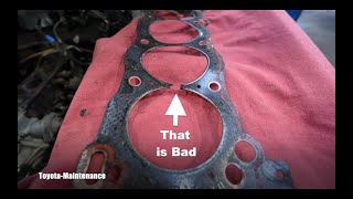 Toyota 3RZ-FE Engine Blown Head Gasket