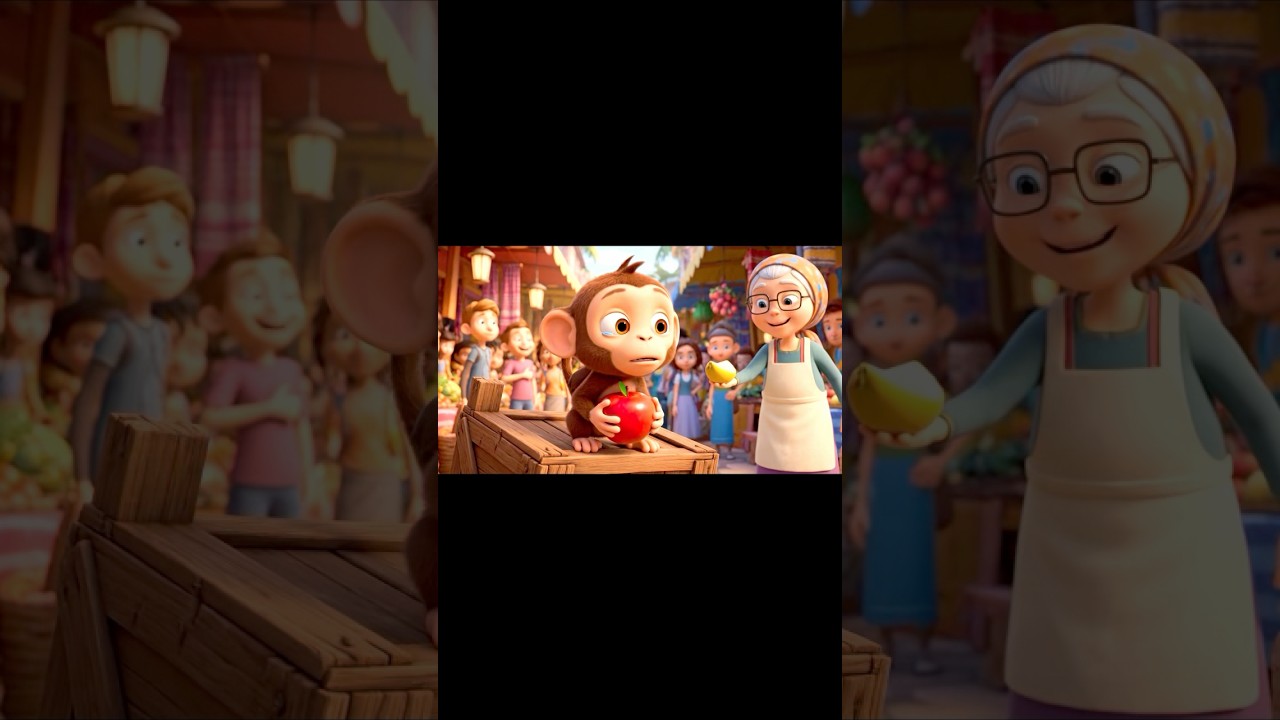 Heart touching video of monkey  