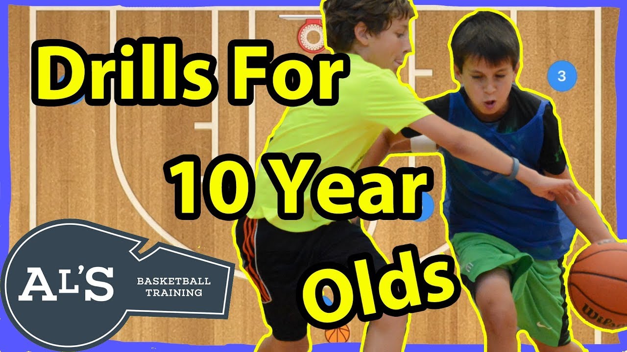 Basketball Drills For 10 Year Olds - YouTube