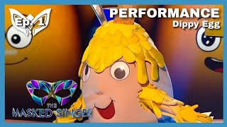 Ep. 1 Dippy Egg Sings "Daydream Beliver" | The Masked Singer UK | Season 5