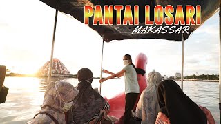 Cruise along Losari Beach by boat