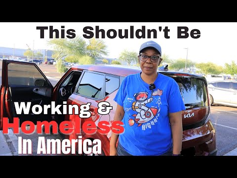 Working and Homeless Americans Are Living In Their Car