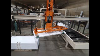 Gantryx Stacker/Destacker: automatic panel, door stacking and unstacking