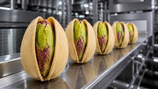 Dryfruit processing in automatic Digital Factory #dryfruits #dryfruitshake #dryfruitskheer#dryfruits