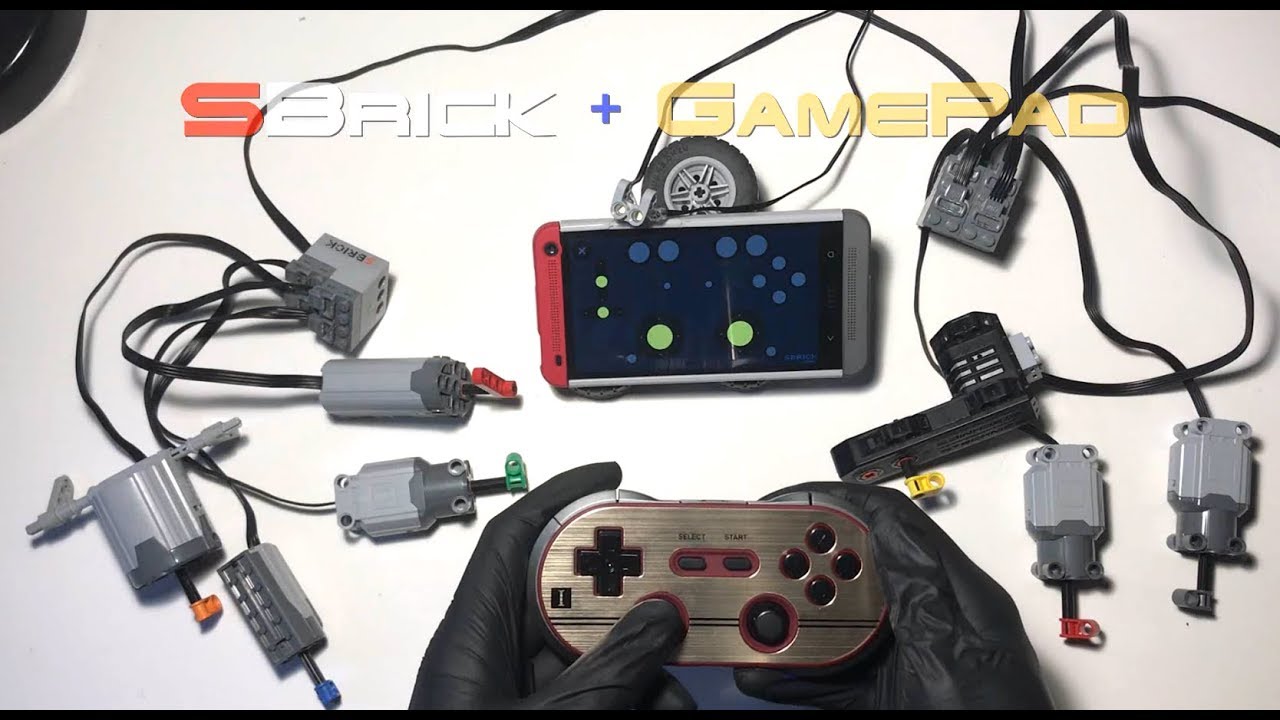SBrick + GamePad test