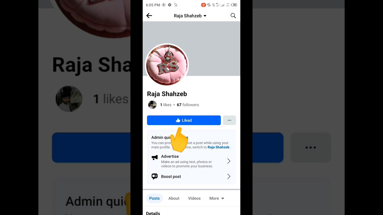 Add Like Button onFacebook page #Shorts #facebook #likebutton