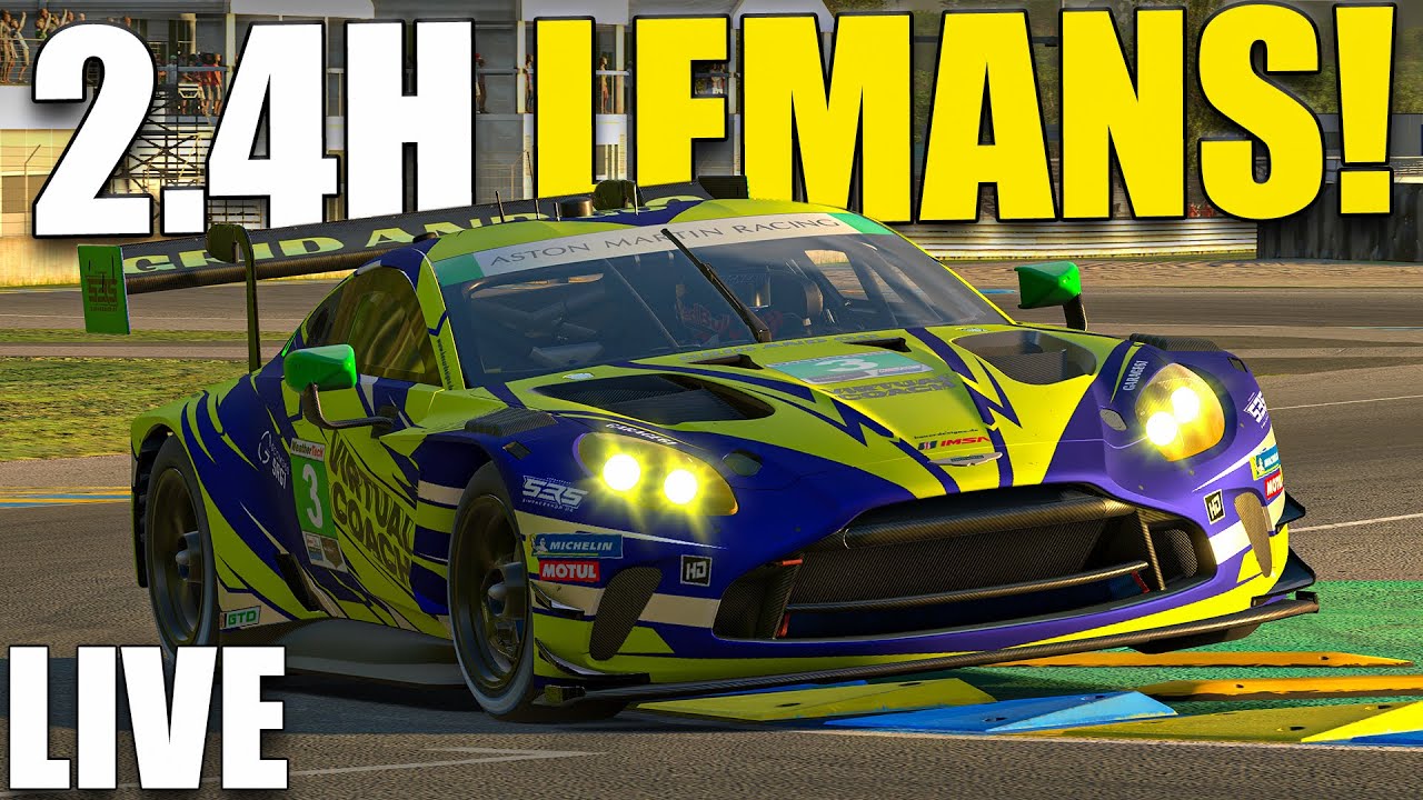 ÜBERLEBEN wir die 2.4H LEMANS? - iRacing IMSA Endurance Series | Noah Eder LIVE