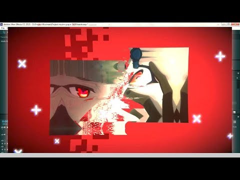 Pixel effect, is not mosaic AMV | after effect | Tutorial