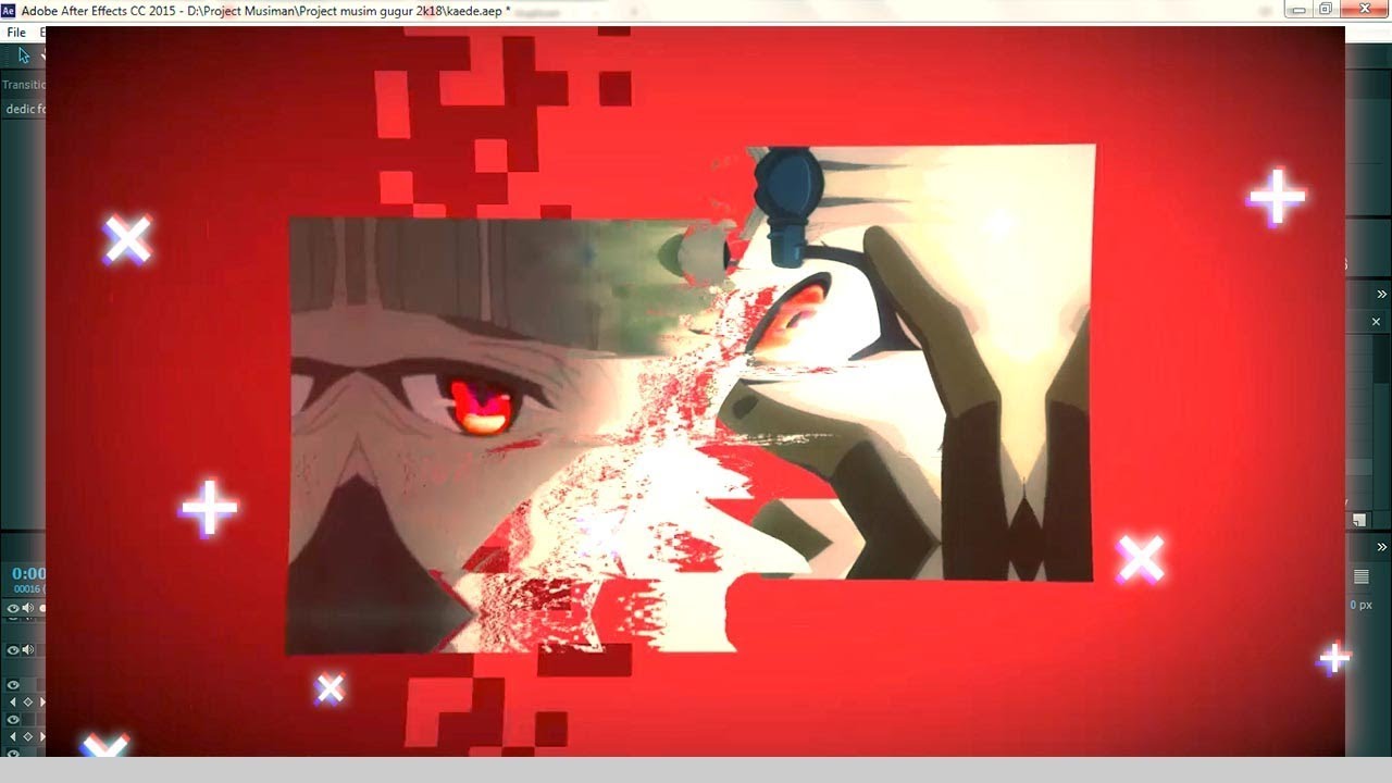Pixel effect, is not mosaic AMV | after effect | Tutorial - YouTube