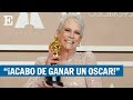 OSCAR 2023 | Jamie Lee Curtis se lleva el Oscar a mejor actriz de reparto y Angela Bassett se cabrea