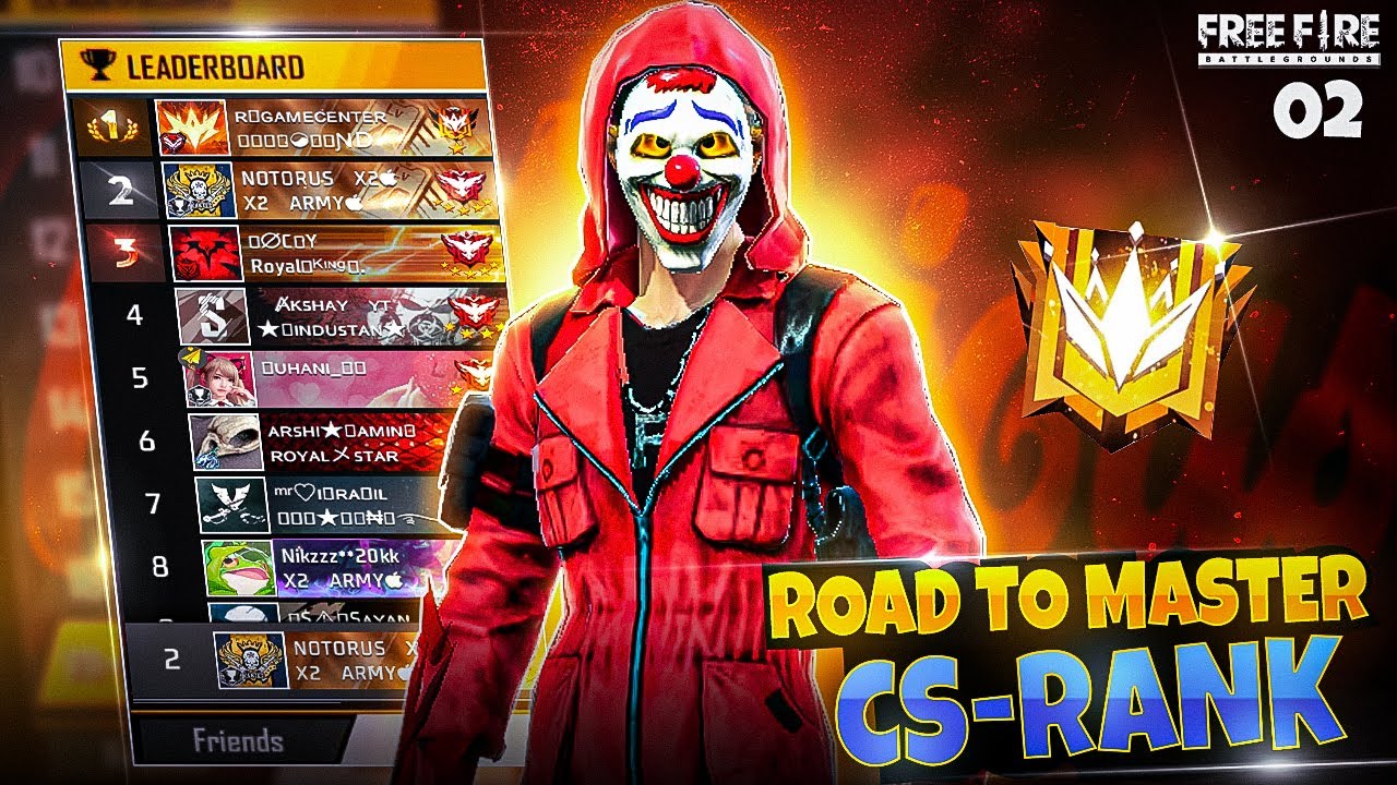 🎯 Road to Master in CS Rank Mode | Garena Free Fire MAX 🚀 | Garena Free Fire MAX - FF Notorious
