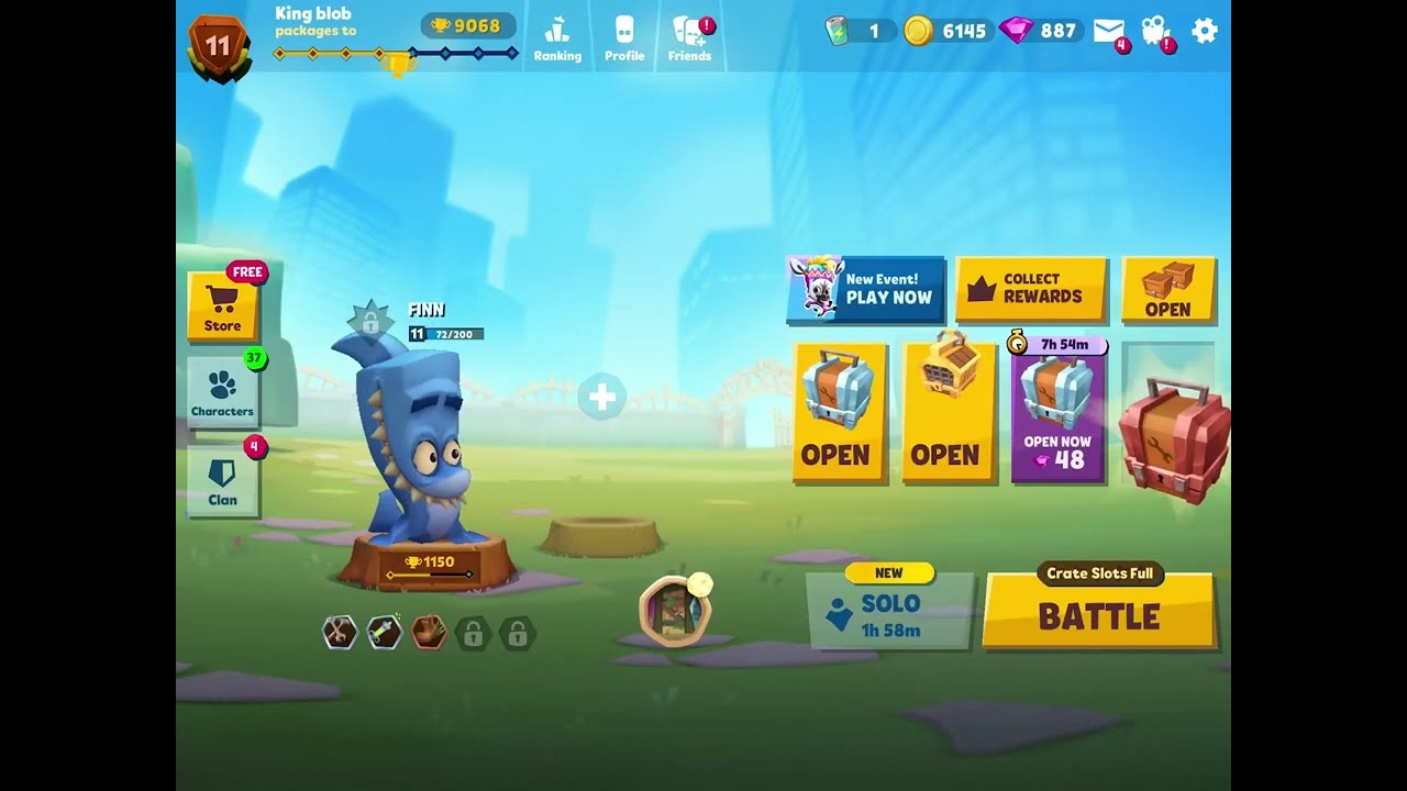 Me when playing Finn after watching KingCxng